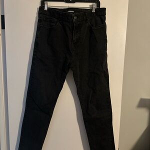 Express Men's Dark Charcoal athletic Skinny Jeans. Stretchy material very comfy.